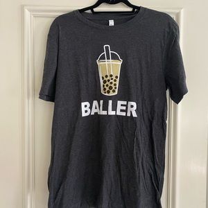 Boba tea baller t-shirt